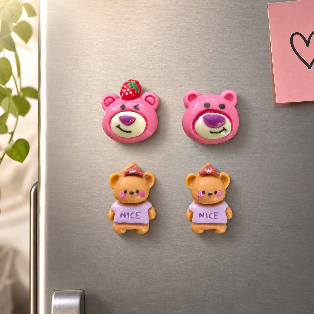Slime-Charm-Magente « Oursons »