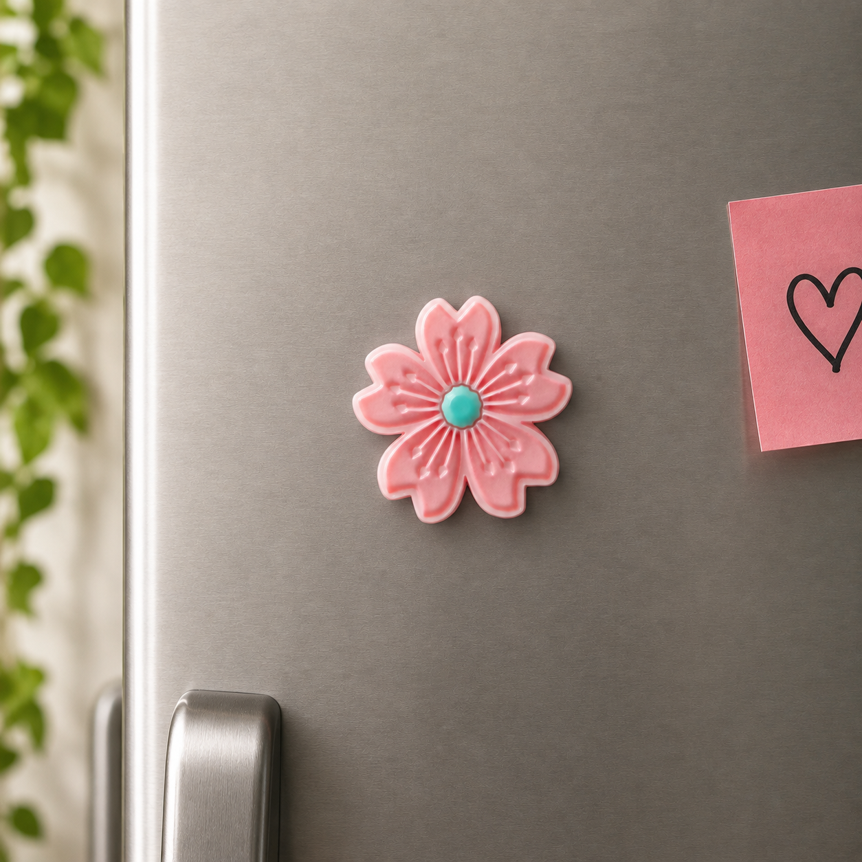Slime-Charm-Magente "Blume"