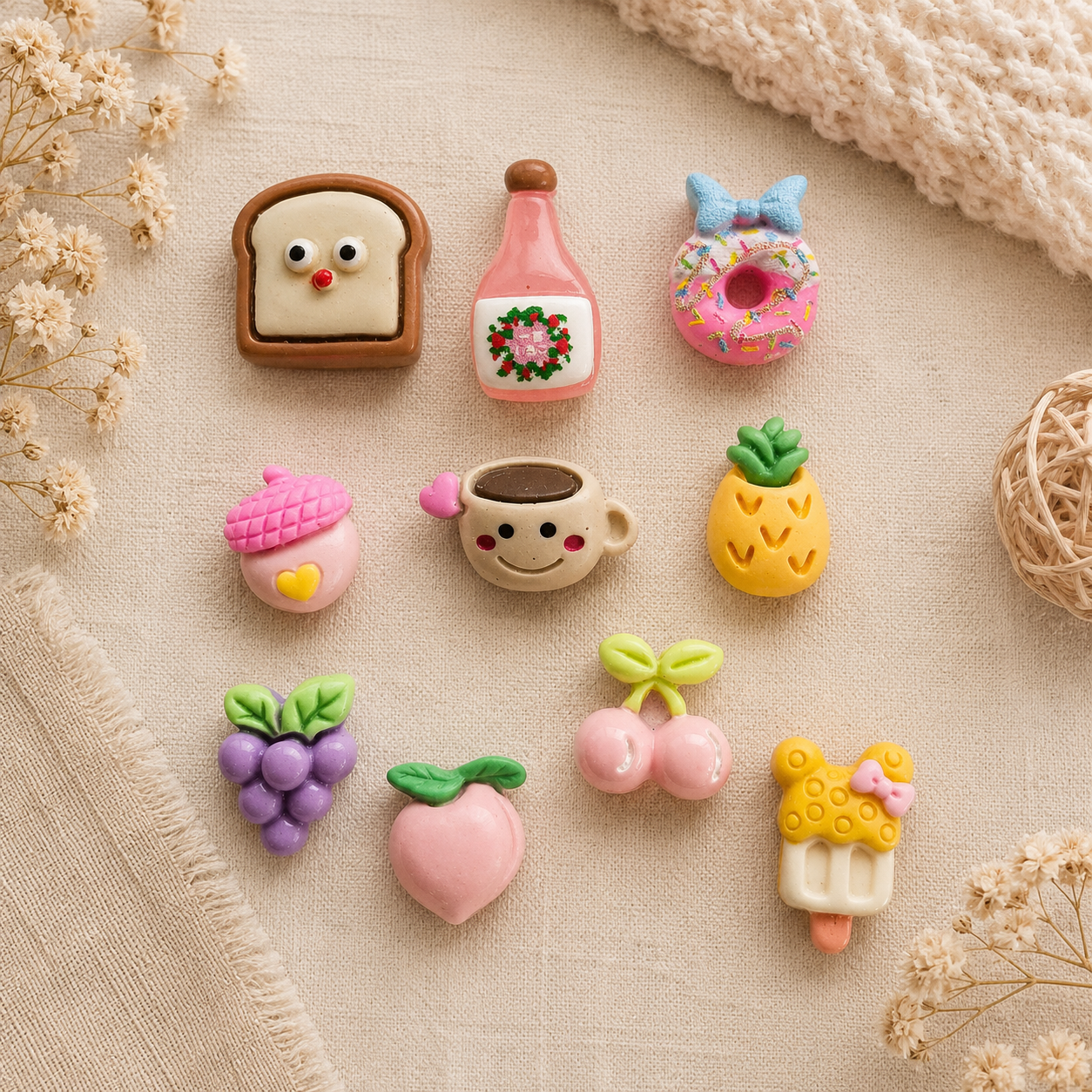 Slime Charms - Essen, lot de 10 - 1